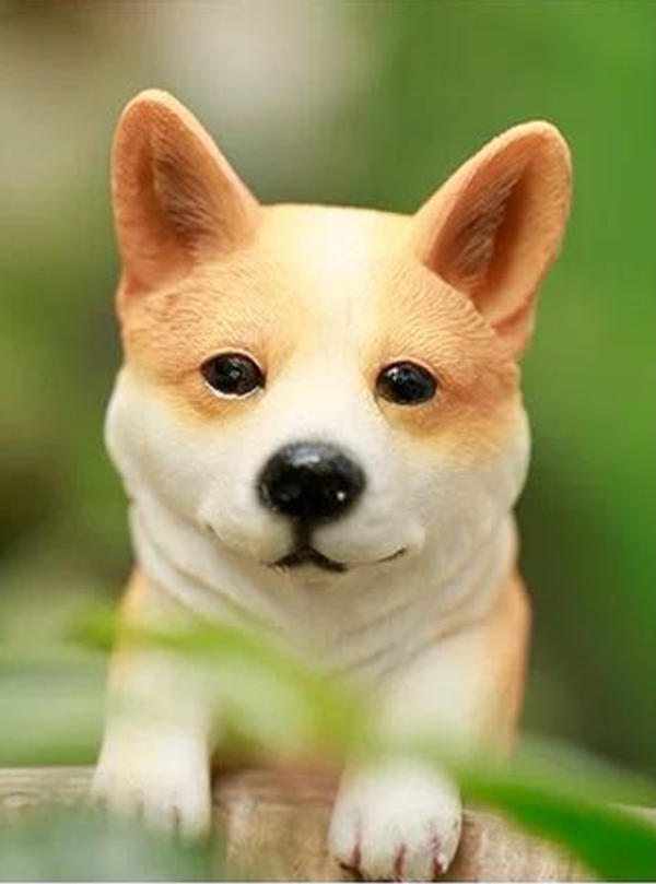 Flowerpot Edge Huggers Garden Decoration Ornaments Dog design - Image 3