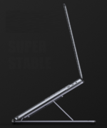 Adjustable Foldable Laptop Stand Desktop Tablet Holder Stand Grey colour - Image 5