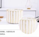 A Pair of cement Flower Pots Set (5927) - Image 5