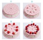 Wooden Decoration Cake Set Pretend Play Kitchen Toy Gift Set - Image 3