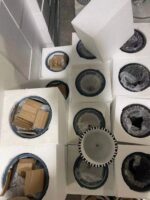 A Pair of cement Flower Pots Set (3018) - Image 7