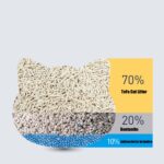 Bentonite Mixed Tofu Cat Litter flushable in toilet 6Lx6 bags - Image 5