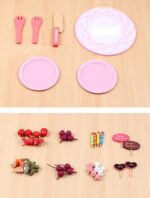 Wooden Decoration Cake Set Pretend Play Kitchen Toy Gift Set - Image 5