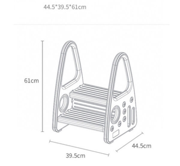 Toddler 2 Step Stool Toilet training - Pink - Image 7