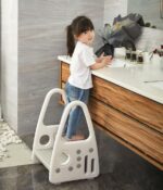 Toddler 2 Step Stool Toilet training - Pink - Image 4