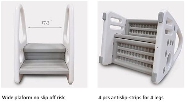 Toddler 2 Step Stool Toilet training - Pink - Image 8