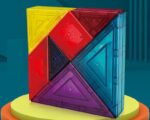 Magnetic Tangram Magnetic Building Blocks