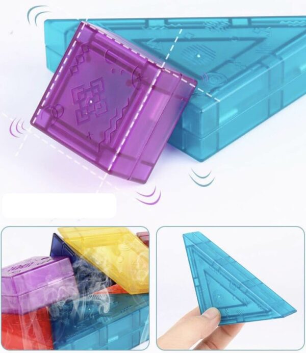 Magnetic Tangram Magnetic Building Blocks - Image 7
