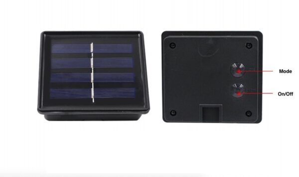 Solar Outdoor Garden Curtain Mesh Fairy String Light Xmas light (White 3x2m) - Image 10