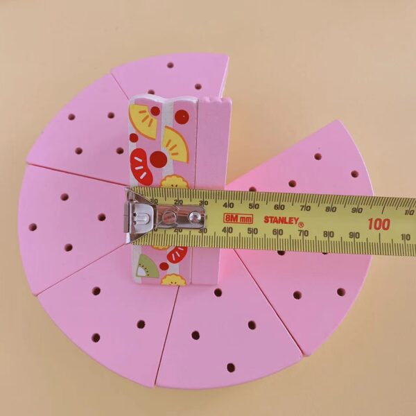 Wooden Decoration Cake Set Pretend Play Kitchen Toy Gift Set - Image 14