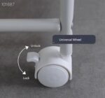 toy storage trolley 5 layers with 5 colour trays - Image 5