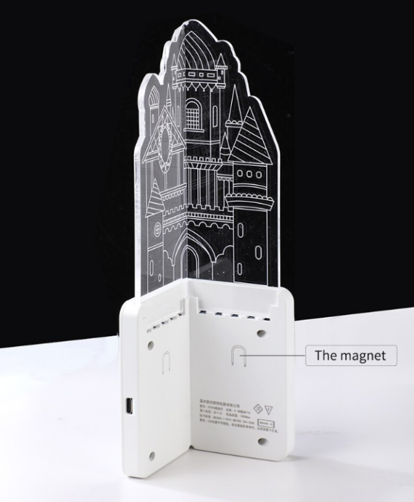 Rechargeable Night Light Magnetic attraction light up wall corner - Image 6
