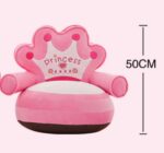 Kids Sofa Seat Cute Design Soft Couches Plush Seat (Blue) - Image 5