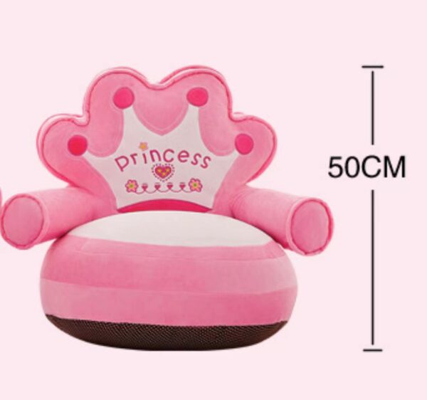 Kids Sofa Seat Cute Design Soft Couches Plush Seat (Blue) - Image 5