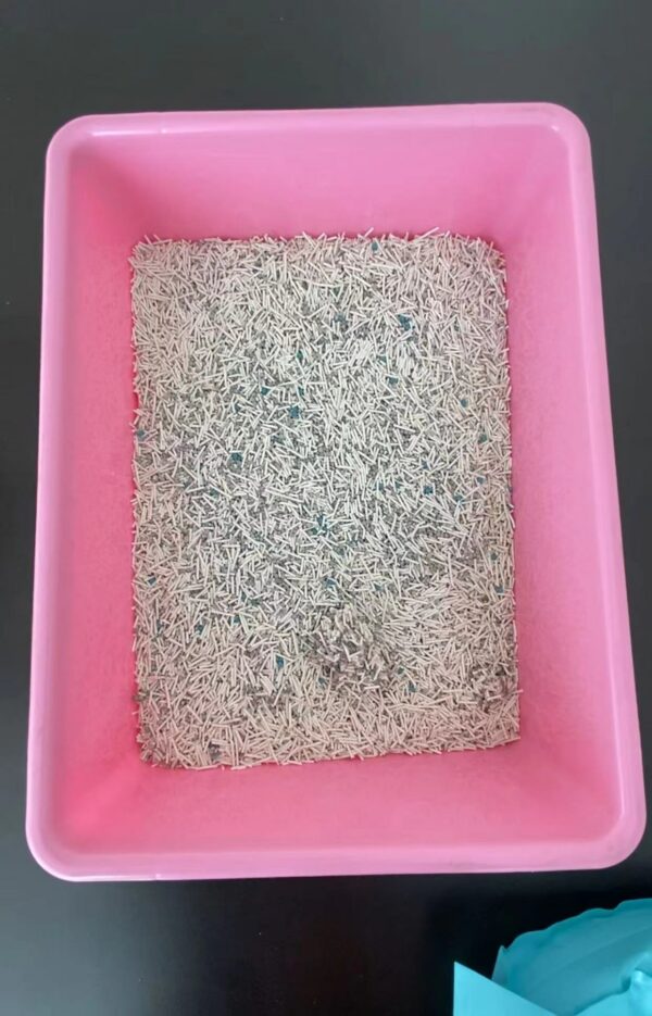 Bentonite Mixed Tofu Cat Litter flushable in toilet 6Lx6 bags - Image 2