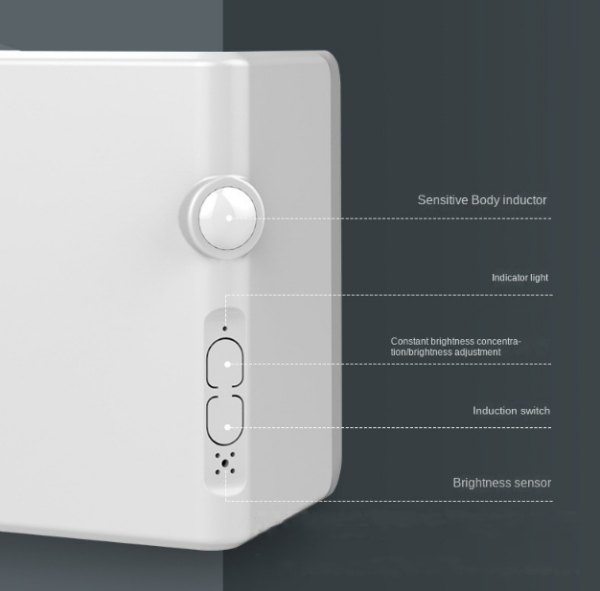 Rechargeable Night Light Magnetic attraction light up wall corner - Image 7