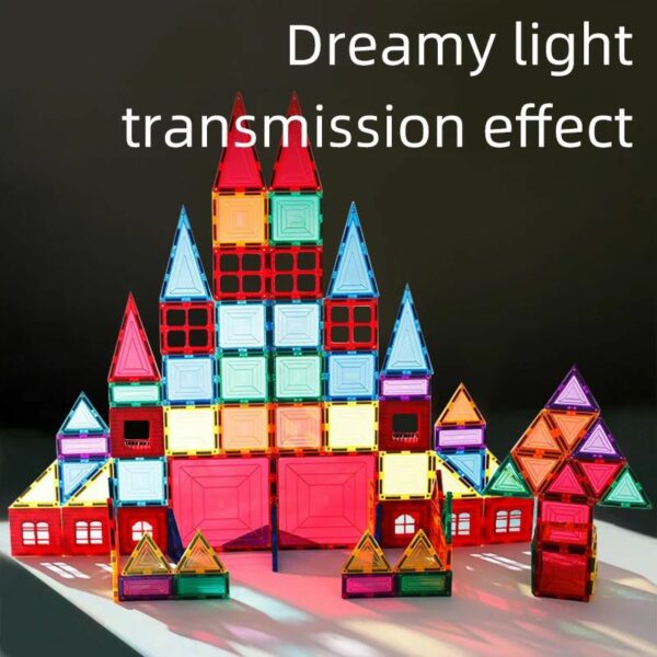 Magnetic Tiles Building Blocks 108PCS - Image 6
