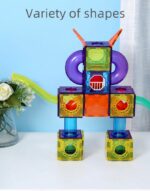 Magnetic Building Blocks Maze Ball Track 278pcs - Image 7