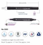 80 Piece Dual Tip Marker Pen Set with Pen holder - Image 8