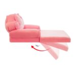 Kids Sofa Seat Cute Design Soft Couches Plush Seat (Pink) - Image 3