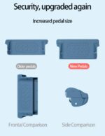 Portable Potty Toilet Training Seat with Step Stool Ladder for Toddlers Pink - Image 8