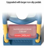 Portable Potty Toilet Training Seat with Step Stool Ladder for Toddlers Pink - Image 9