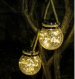 Outdoor Waterproof Fairy Night Light LED Cracked Glass Bottle Garden Tree Light - Image 2