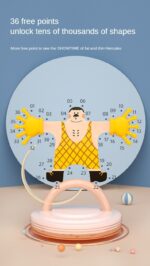 Fingertip Hercules Stack Game Wooden Balance Building Blocks Board Games - Image 13