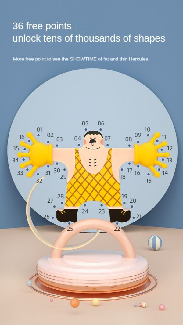 Fingertip Hercules Stack Game Wooden Balance Building Blocks Board Games - Image 13