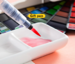 42 Colour Watercolour Paint Set with water brush and Sponge - Image 5