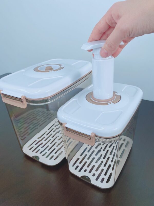 Food Container Airtight Jar For Food Preservation2.7+4.6L - Image 3