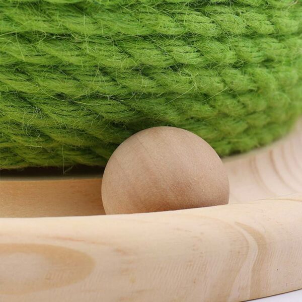 Cat Scratch Post Green Cactus Cat Tree - Image 4
