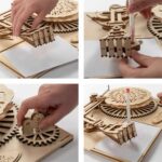 3D Wooden Puzzle Wooden Robot Draw Real Picture SD001 - Image 8