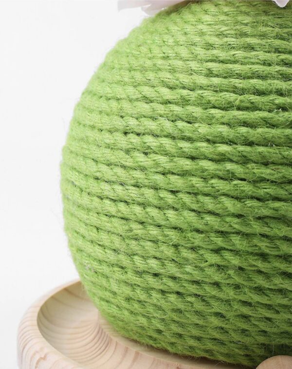 Cat Scratch Post Green Cactus Cat Tree - Image 7