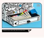 Artist's Box Children Drawing Set Art Painting kit 52pcs - Image 17