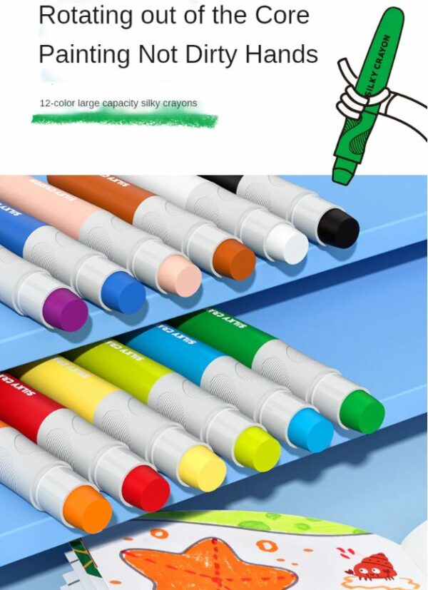 Artist's Box Children Drawing Set Art Painting kit 52pcs - Image 15