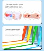 Artist's Box Children Drawing Set Art Painting kit 52pcs - Image 11