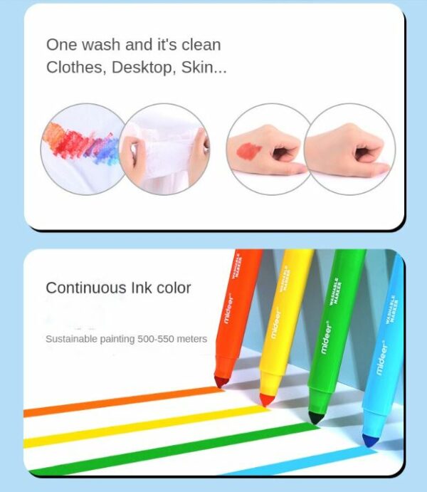 Artist's Box Children Drawing Set Art Painting kit 52pcs - Image 11