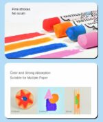 Artist's Box Children Drawing Set Art Painting kit 52pcs - Image 7