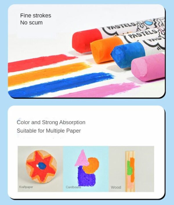 Artist's Box Children Drawing Set Art Painting kit 52pcs - Image 7