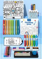 Artist's Box Children Drawing Set Art Painting kit 52pcs - Image 5