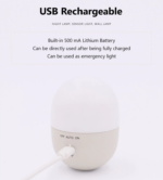 Sensor Night Light USB Rechargeable Magnetic Wall Induction Light - Image 10