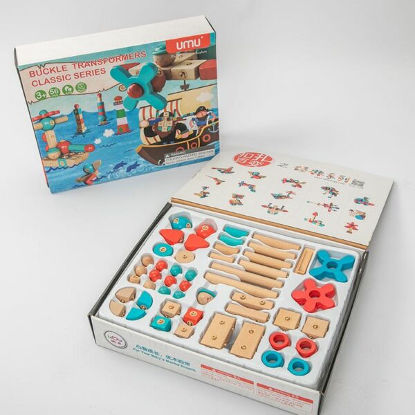 Wooden Building Blocks - Image 1