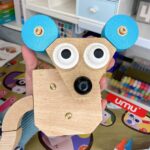 Wooden Building Blocks Cute Pet Club - Image 7