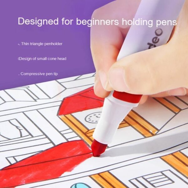 24 Colours washable watercolor marker water colour pen set - Image 9