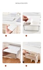 Self-Adhesive Hidden Storage Draw Container Box Size M - Image 5