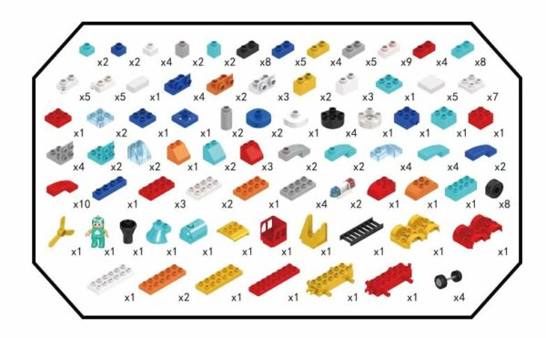 195PCS Robot Building Bricks - Image 7