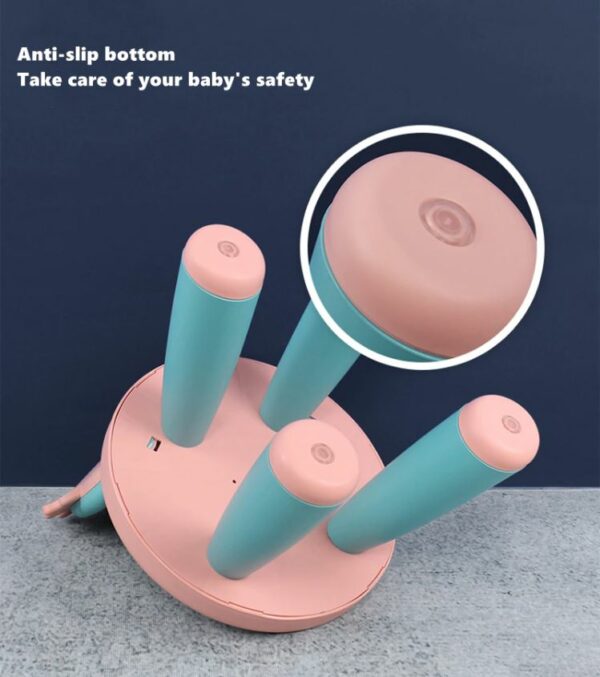 Kids Chair Children Chair Baby Room Chair Plastic Stool Chair - Corn Yellow - Image 10