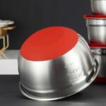 Mixing Bowl 304 Stainless Steel Salad Bowls 4PCS (28/26/24/22cm) - Image 8