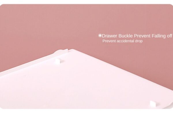 Storage Trolley 4 layers white - Image 4